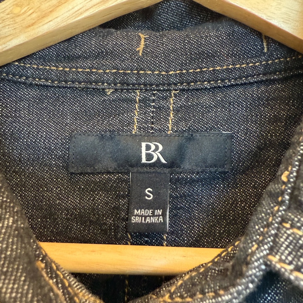 Banana Republic Dark Denim Shirt - Picture 4 of 4